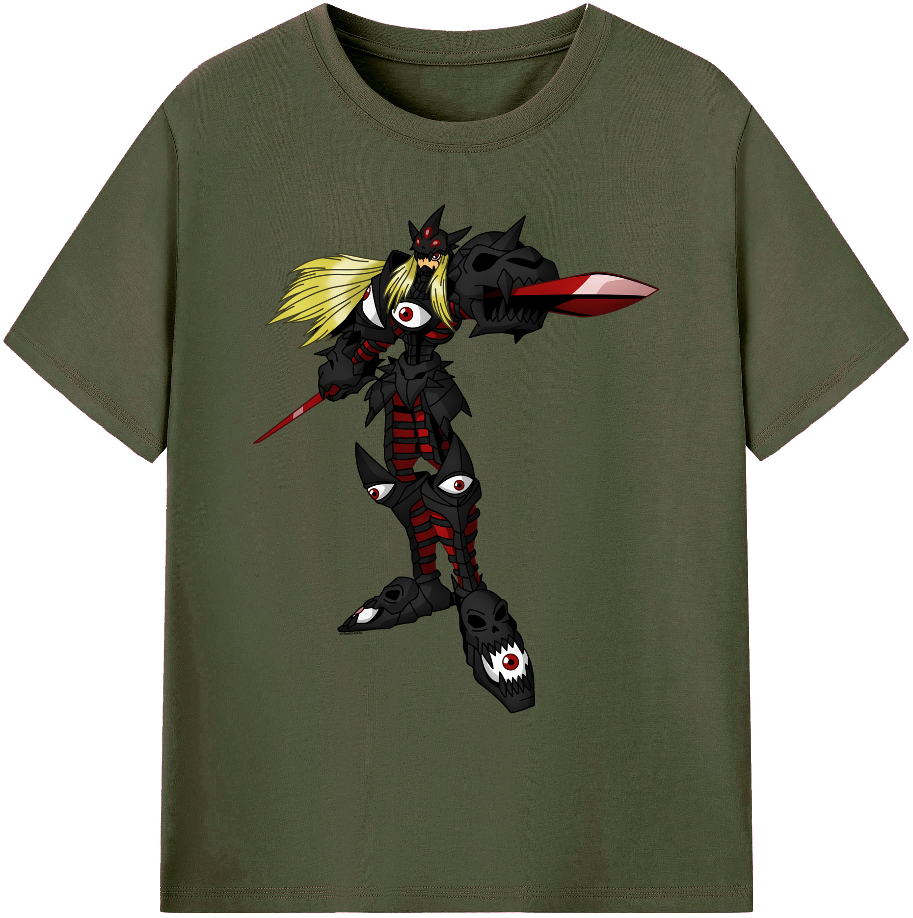 （画像用） Digimon デジタルモンスター/デジモン 綿100％ メンズ半袖Tシャツ｜肌触りやわらか＆通気性